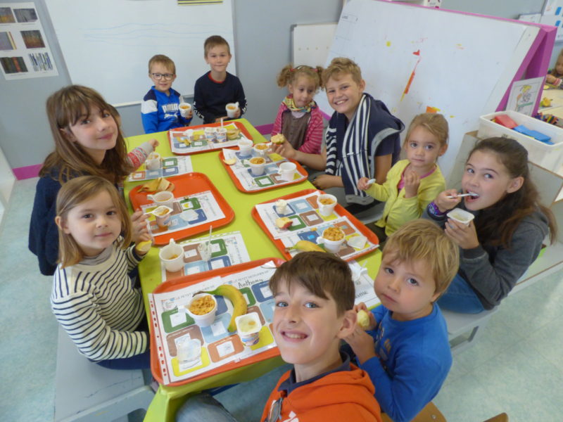 Le petit déjeuner en maternelle