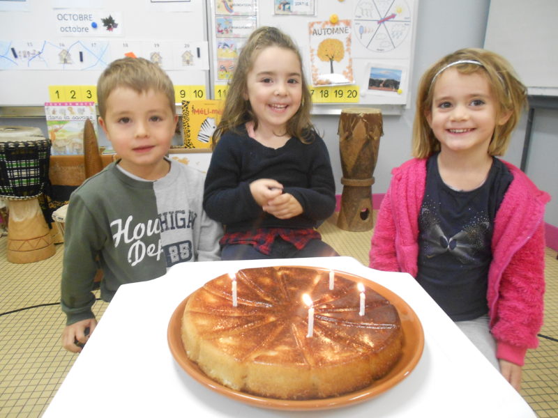 Les anniversaires de septembre et octobre