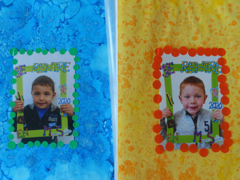 Décor du cahier de vie en maternelle