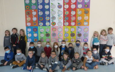 Une fresque collective en hommage à Samuel Paty