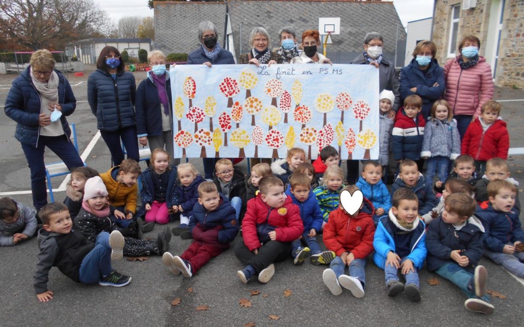 Semaine bleue en maternelle