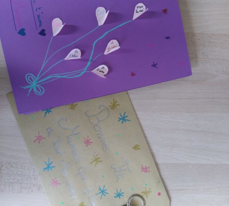 De jolies attentions pour la fête des parents