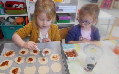 Cuisine en maternelle pour la semaine du goût