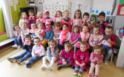 Journée rose en maternelle