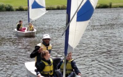 Première séance de voile en CM