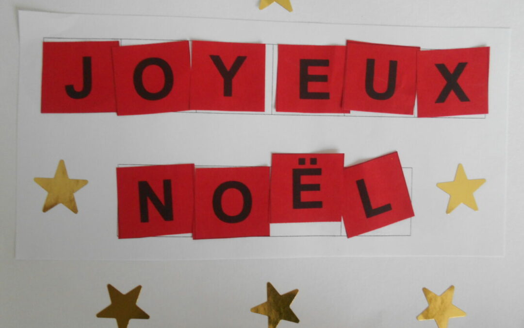 Bricolage de Noël en maternelle