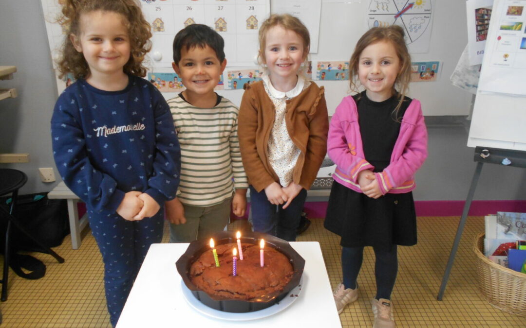 Les anniversaires en maternelle