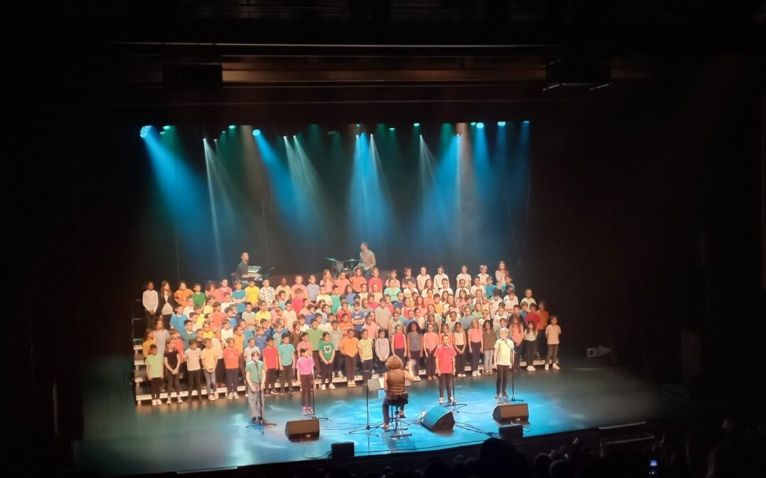 Concert choeur d’écoles pour les CM