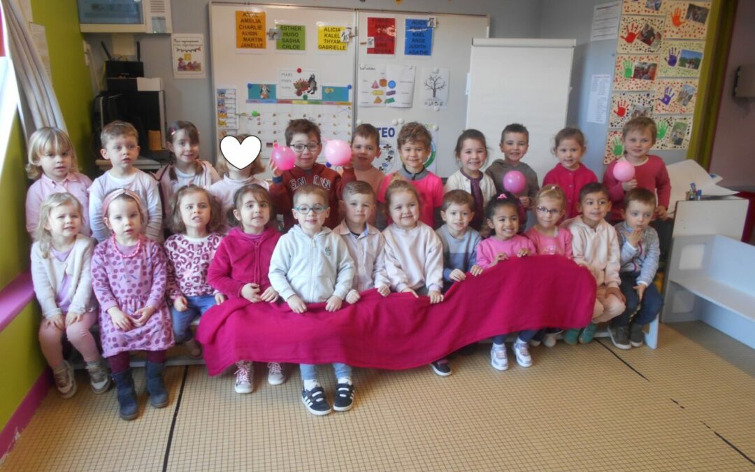 Journée rose en maternelle
