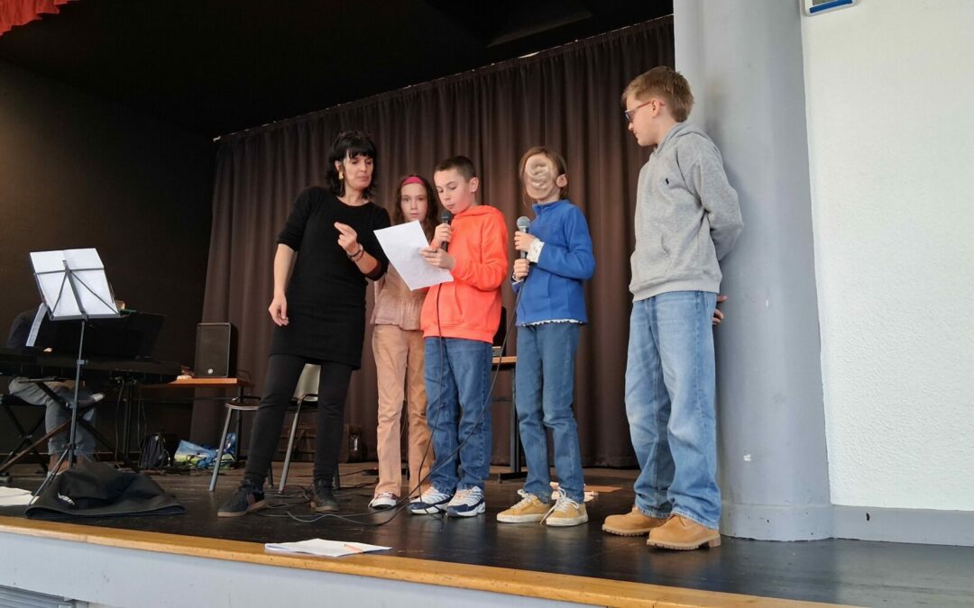 🎶 Première répétition Chœur d’écoles