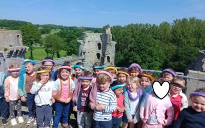 Sortie au château de la Hunaudaye